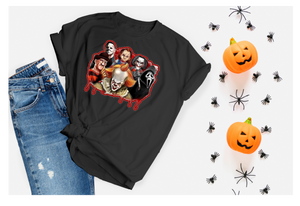 Horror Friends Halloween T- Shirt