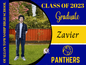 Graduation Photo Yard Sign